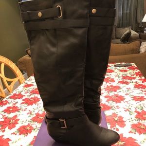 Madden Girl Zeda Tall Wedge Boot